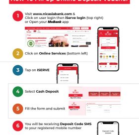 एन आई सी एशिया बैंकमा रकम जम्माको भौचर अब अनलाईनबाटै