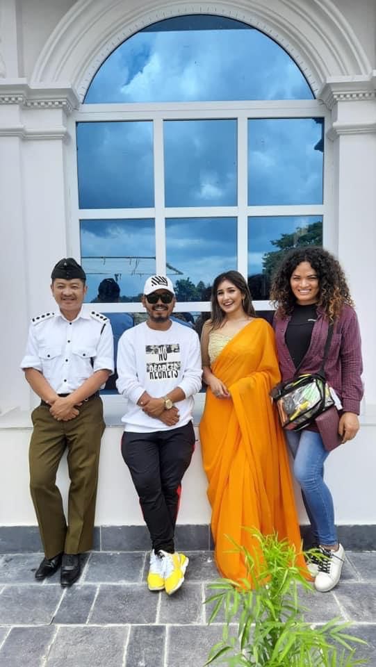 दयाहाङ राई म्युजिक भिडियो यस्तो बन्दै