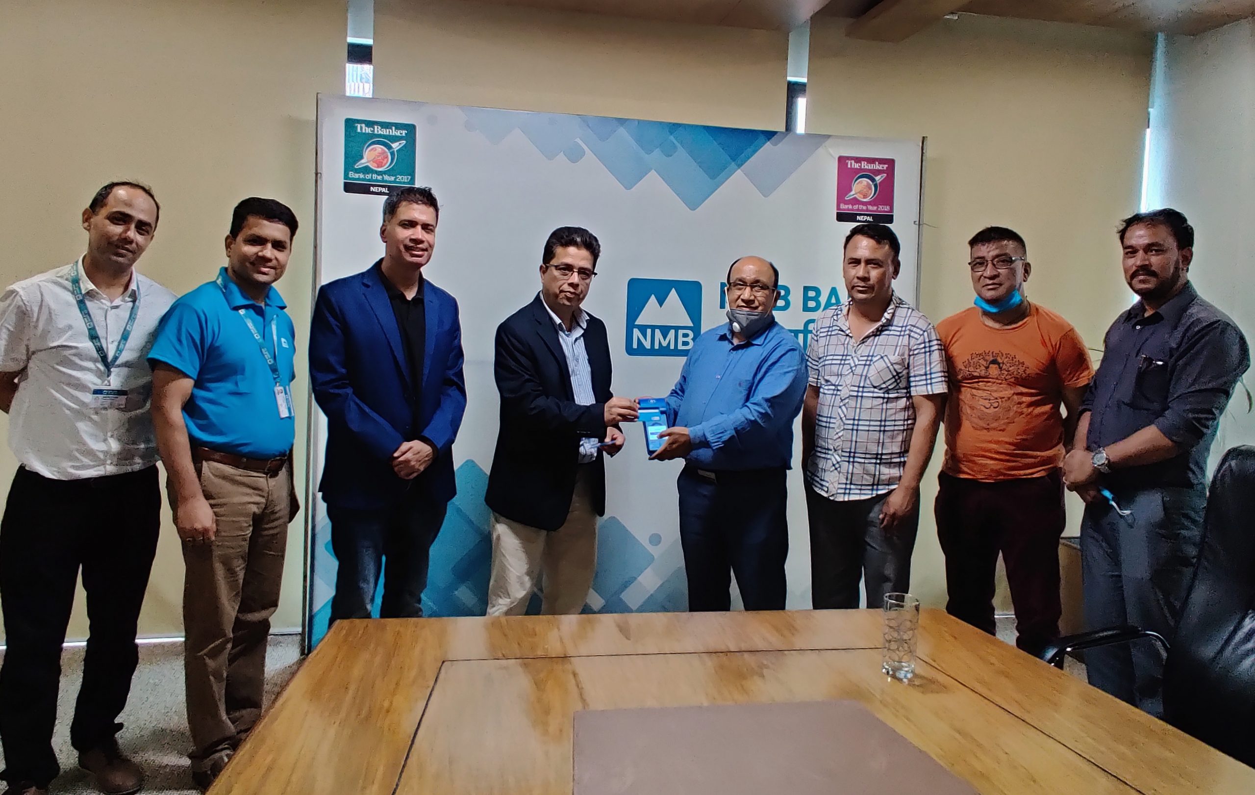 एनएमबि बैंकको यातायात जगतमा डिजीटल भुक्तानीमा फड्को