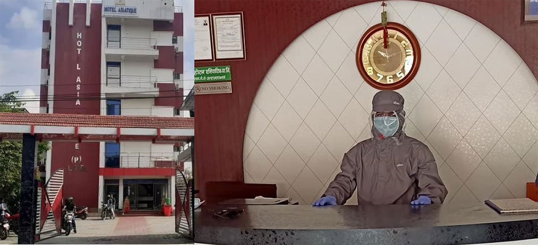 नेपालमा पहिलो पटक होटल आइशोलेशनका रुपमा
