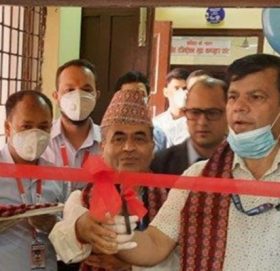 ग्लोबल आइएमई बैंकको एक्सटेन्सन काउण्टर लमजुङको बेंसीसहरमा