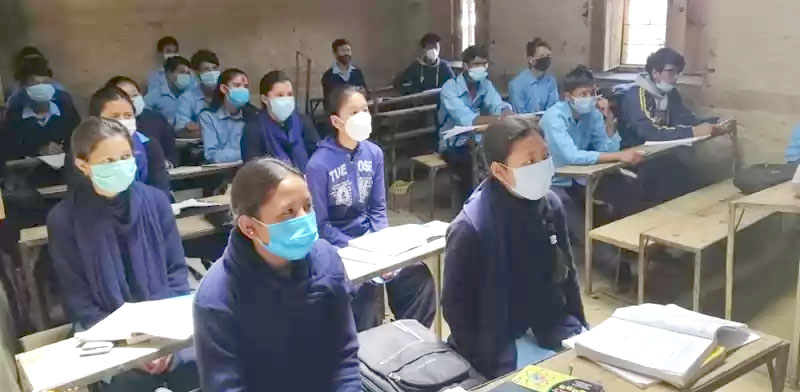 हुम्लाका विद्यालय सञ्चालनमा