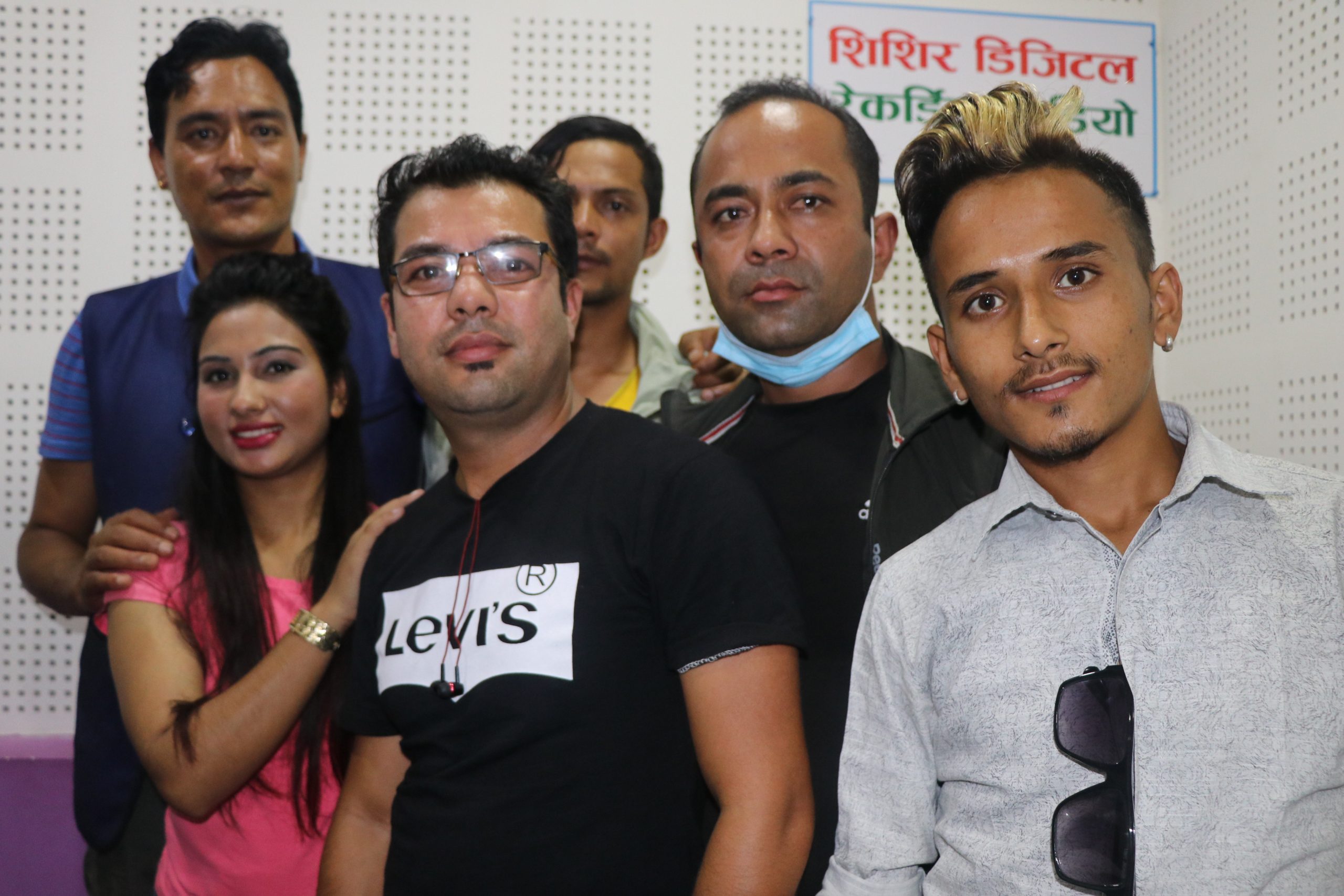 ८० जना भन्दा बढी कलाकार स्वरमा “तिन पुस्ते” गीतको रेकडिंग सम्पन्न