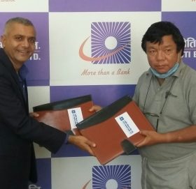 ज्योति विकास बैंक र राष्ट्रिय आविष्कार केन्द्रद्वारा सम्झौतामा हस्ताक्षर