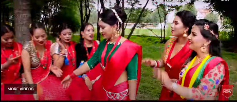 यो तीजलाई शान्तिप्रिय र सरिताको रातो सारी लरक्कै…