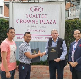 नेपाल एसविआई बैंक र सोल्टी होटलबीच सम्झौता