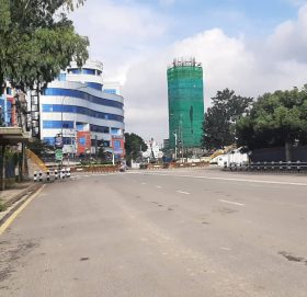 काेराेना भाइरसकाे महामारीले सृजना गरेकाे सन्नाटा