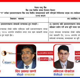 एउटै व्यक्ति सञ्चालक पनि अर्को संस्थाको सीइओ पनिः राष्ट्र बैंकको निर्देशनमा के छ हेरौं ?