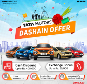 सिप्रदीले ल्यायो टाटा मोटर्स दसैं अफर