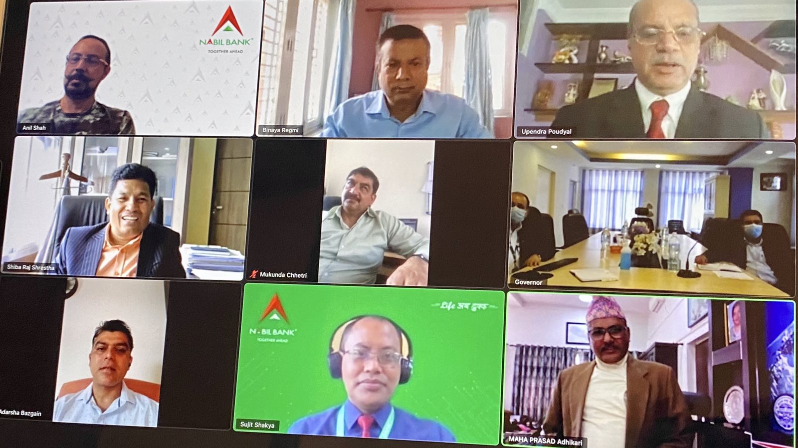 नबिल बैंकका अध्यक्षबाट शपथ ग्रहण