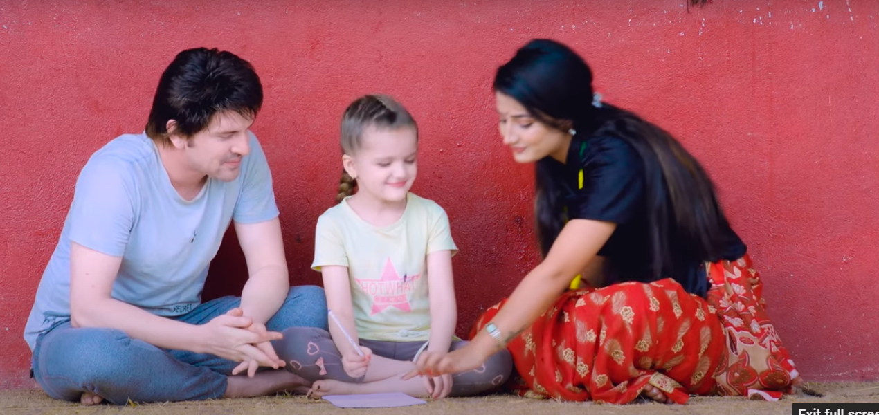 रबिना र अकेशा मेरो बाबा भन्दै