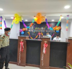 नेपाल इन्भेस्टमेन्ट बैंकको ८३ औँ शाखा महेन्द्रनगरमा