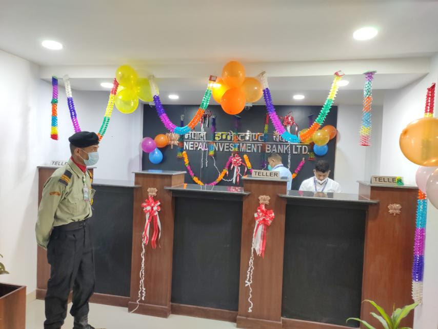 नेपाल इन्भेस्टमेन्ट बैंकको ८३ औँ शाखा महेन्द्रनगरमा