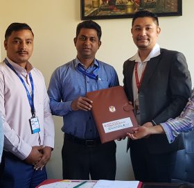 महालक्ष्मी विकास बैंक र एस.आर.एल. डायगनोस्टिक (नेपाल) बिच सम्झौता