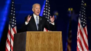 बाइडेन राष्ट्रपतिमा निर्वाचित भएपछिको पहिलो सम्बोधन