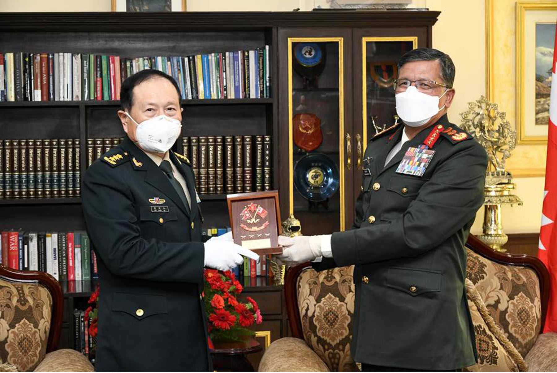 चीनद्वारा पाँच करोड युआन बराबरको अतिरिक्त सैन्य सहयोगको घोषणा