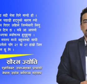 हरेक वर्ष ४ लाखलाई रोजगारी दिने हाम्रो योजना छ । हामी कुरा होइन काम गरेर देखाउने छौं