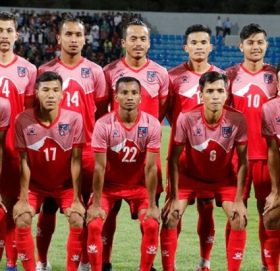 राष्ट्रिय फुटबल टोली बङ्गलादेश प्रस्थान