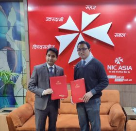‘कर्पोरेट–पे’ प्रणालीका लागि एनआईसी बैंक र क्लियरिङ्ग हाउसबीच सम्झौता
