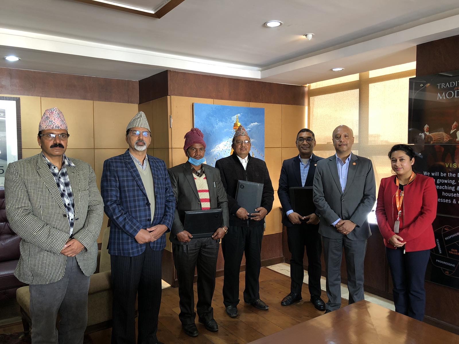 लक्ष्मी बैंकले रुकुम पश्चिमका दुई गाउँपालिकामा सहुलियत कृषि कर्जा दिने