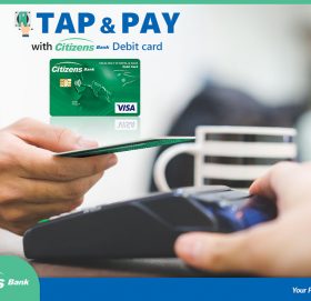 सिटिजन्स बैकले शुरु गर्यो भिसा कन्ट्याक्टलेस कार्ड