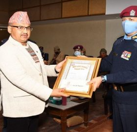 बेरुजु फर्छ्यौट प्रगतिमा नेपाल प्रहरी सर्वोत्कृष्ट