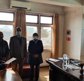 मञ्जुश्री फाइनान्सको अध्यक्ष इन्दिरा पन्डित घिमिरेद्धारा सपथ ग्रहण