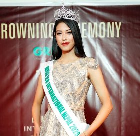 मिस इकोका लागि नेपाली प्रतिनिधिको रुपमा रायमाझी