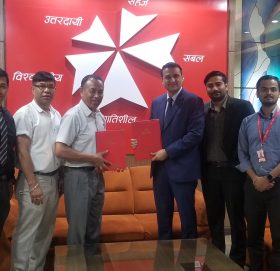 एन आई सी एशिया बैंकले ल्याएको कार्डमा आधारित अनलाईन भुक्तानीे प्रणाली (साइबरसोर्स) लाई गेटवे पेमेन्ट सर्भिस प्रा. लि.ले आम व्यवसायीहरूमाझ पु¥याउने