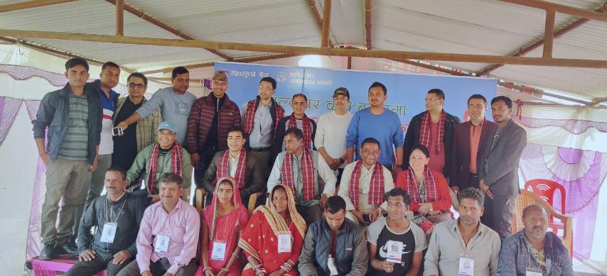 धरान र ढल्केवर कृषि उपज बजारमा माछापुच्छ्रे बैंकको क्युआर कोर्ड सेवा