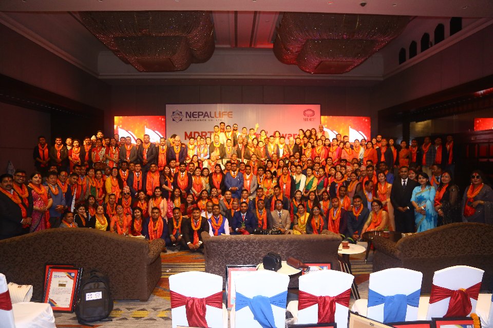 नेपाल लाइफ इन्स्योरेन्स कम्पनीका २६७ जना अभिकर्ता सम्मानित