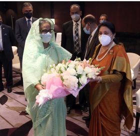 ऊर्जा व्यापारका लागि त्रिदेशीय सहयोग सुदृढीकरण गर्न राष्ट्रपति भण्डारीको आग्रह