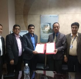 अजोड इन्स्योरेन्स र आइएमई मोटर्स विच संझौता