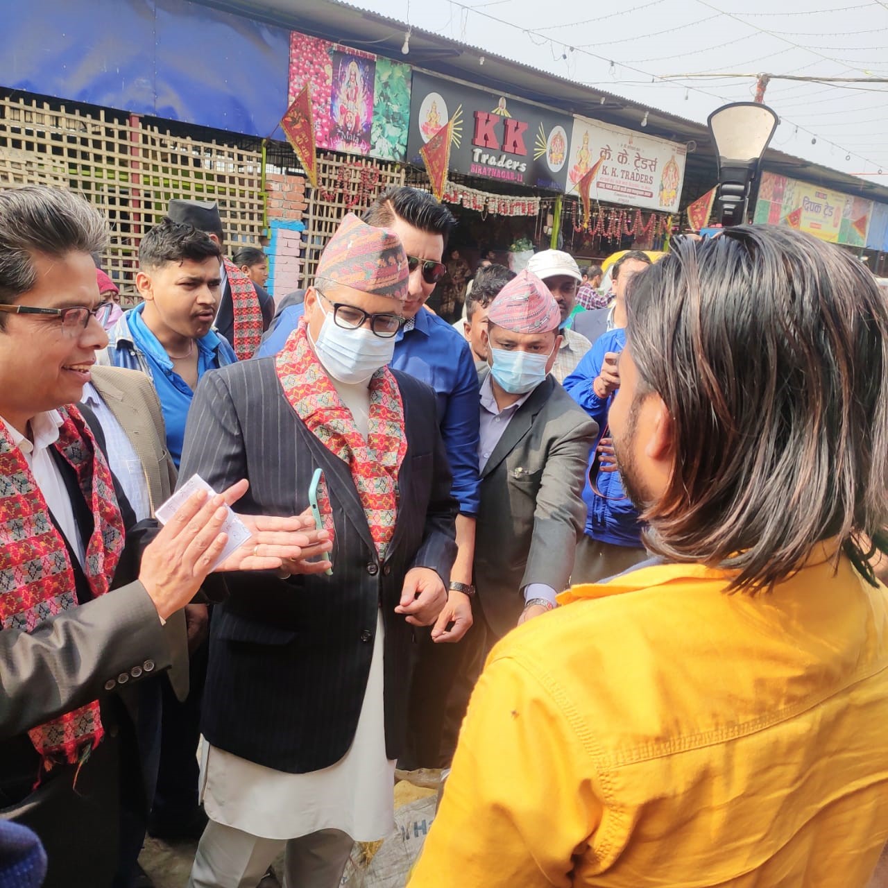एनएमबिको क्यूआर कोडबाट ‘सब्जी फलफूल तथा गुद्री बजार’, बिराटनगरमा कारोवार शुभारम्भ