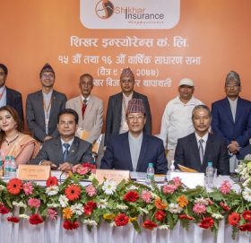 शिखर इन्स्योरेन्सको  लाभांश पारित