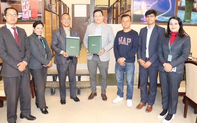 सिटिजन्स बैंक र सुप्रिम क्याफेबीच व्यवसायिक सम्झौंता