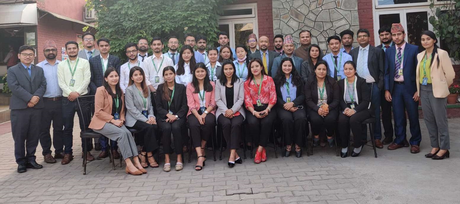 सांग्रीला डेभलपमेन्ट बैंकका कर्मचारीलाई दुई दिने अभिमुखीकरण तालिम