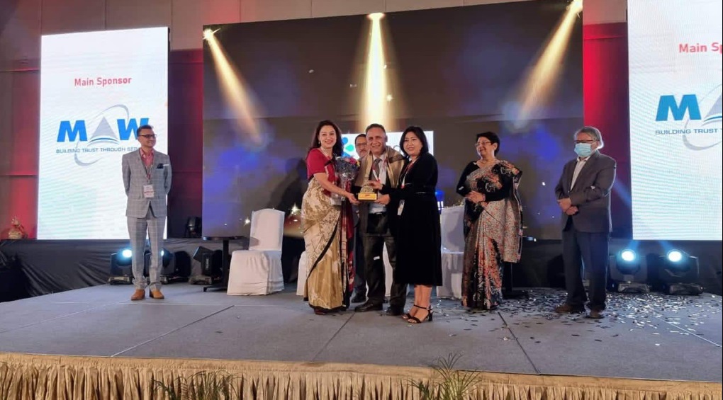 स्ट्यान्डर्ड चार्टर्ड बैंकले अवार्ड पायो