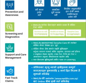 मेटलाइफ लाइफले ३ दिनमै दाबी भुक्तानी गर्ने