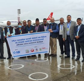 आइएमई फाउन्डेसनद्वारा शुक्रराज हस्पिटललाई अक्सिजन प्लान्ट हस्तान्तरण