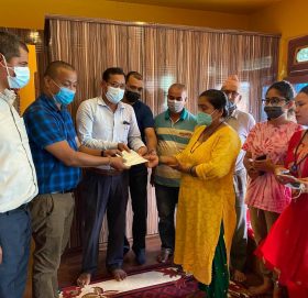 नेपाल लाइफद्धारा १ करोड २४ लाख रुपैंया मृत्यु दाबी भुक्तानी