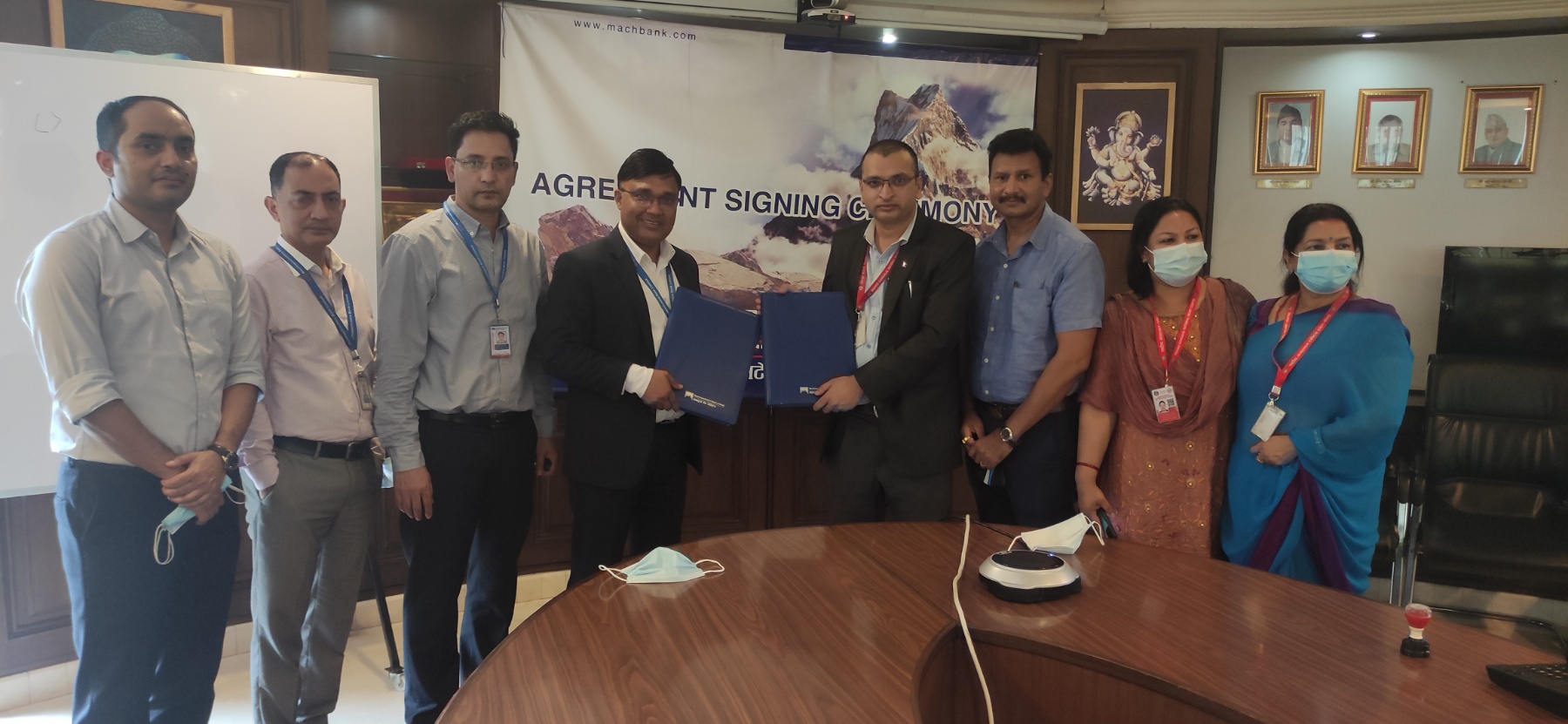 माछापुच्छ्रे बैंकको सहयोगमा सहिद गंगालाल राष्ट्रिय हृदय केन्द्रमा कोरोना विशेष वार्ड