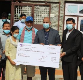 आईएमई लाइफमा बीमा गरेको दुई वर्षमै खड्काको मृत्यु, एक करोड भुक्तानी