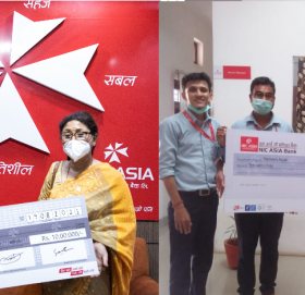 एनआईसी एशियाद्वारा बीमा सहितको निक्षेप सुविधाअन्तर्गत २० लाख बीमा रकम भुक्तानी