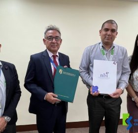 नेशनल बैंकिङ्ग इन्ष्टिच्युट र कामना सेवा विकास बैंकबीच सम्झौता