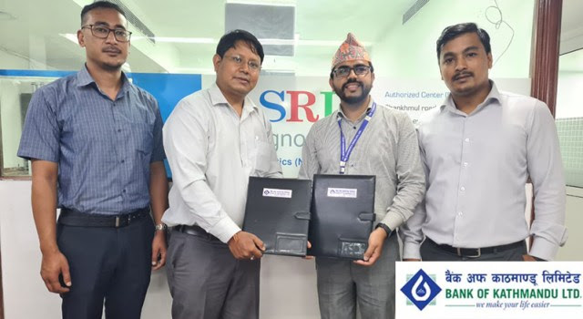 बैंक अफ काठमाण्डू लिमिटेडका ग्राहकले SRL डाईग्नोष्टिक (नेपाल)मा छुट