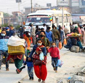 काठमाडौँमा चहलपहल बढ्यो