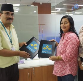 कुमारी बैंक र रोडीयो क्याफेबीच सहकार्य