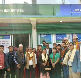 सानिमा बैंकको नयाँ शाखा उदयपुरको गढीमा