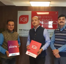 आइएमई जनरल इन्स्योरेन्स लिमिटेड र पीकमि बिच सम्झौता